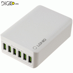 شارژر رومیزی موبایل و تبلت LDNIO A6703 با 6 خروجی USB