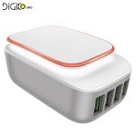 شارژر موبایل به همراه چراغ خواب با تکنولوژی تاچ (مارک LDNIO)