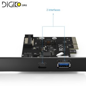 کارت USB3.1 اوریکو با خروجی Type-C