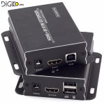دستگاه افزایش طول کابل HDMI و USB تا 120 متر