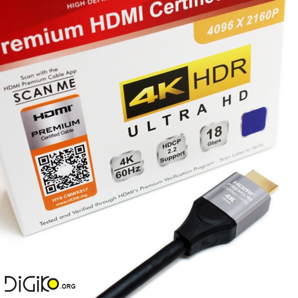 کابل HDMI ورژن 2 با کیفیت HDR