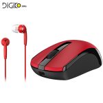 موس وایرلس جنیوس مدل MH-8100 به همراه هدفون جنیوس