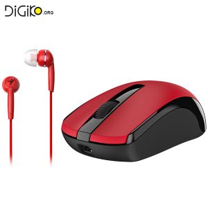 موس وایرلس جنیوس مدل MH-8100 به همراه هدفون جنیوس