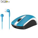 موس وایرلس جنیوس مدل MH-8100 به همراه هدفون جنیوس