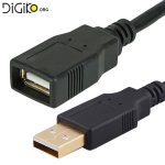 کابل افزایش طول USB اورجینال مارک (فرانت)