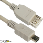 کابل تبدیل مینی USB به USB ماده