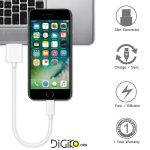 کابل لایتنینگ اپل کوتاه مناسب پاور بانک