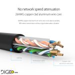 کابل شبکه CAT6 اوریکو مدل PUG-C6 طول 10 متر