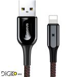 کابل شارژ اپل مارک بیسوس با قابلیت قطع کن