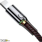 کابل شارژ اپل مارک بیسوس با چراغ هشدار شارژ