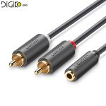 کابل تبدیل 2 RCA به AUX ماده مارک یوگرین