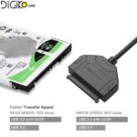 کابل تبدیل USB3.0 به SATA مناسب هارد SSD و 2.5 اینچ