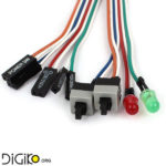 کلید قطع و وصل پاور 8 پین