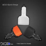 شارژر فندکی دیجیتال با پورت Type-c