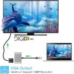 کابل تبدیل USB3.0 به VGA و HDMI