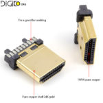 سوکت فلزی تعمیری کابل HDMI