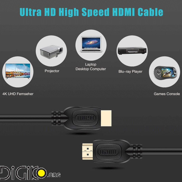 کابل HDMI طرح ورژن 2 