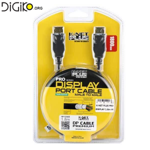 کابل DISPLAY PORT ورژن ۱٫۲ مارک کی نت