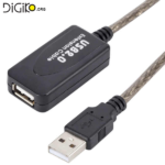 کابل افزایش طول USB تقویت دار 5 متری