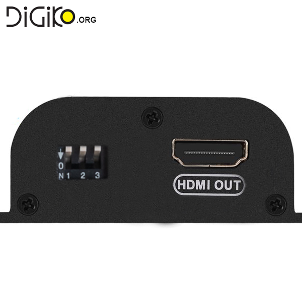 دستگاه افزایش طول کابل HDMI توسط تک کابل شبکه تا 50 متر IR دار