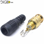 سوکت نری BNC جنس PVC