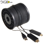 کابلHDMI روی بستر فیبر نوری