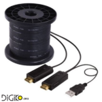 کابلHDMI روی بستر فیبر نوری