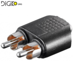 تبدیل جک 3.5 ماده به 2 RCA نری