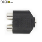 تبدیل جک 3.5 ماده به 2 RCA ماده