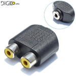 تبدیل جک 3.5 ماده به 2 RCA ماده