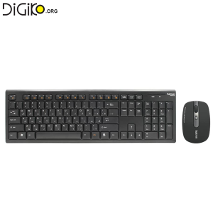 کیبورد وموس وایرلس هترون HKCW-130