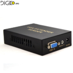 افزایش طول کابل VGA توسط کابل شبکه تا 300 متر