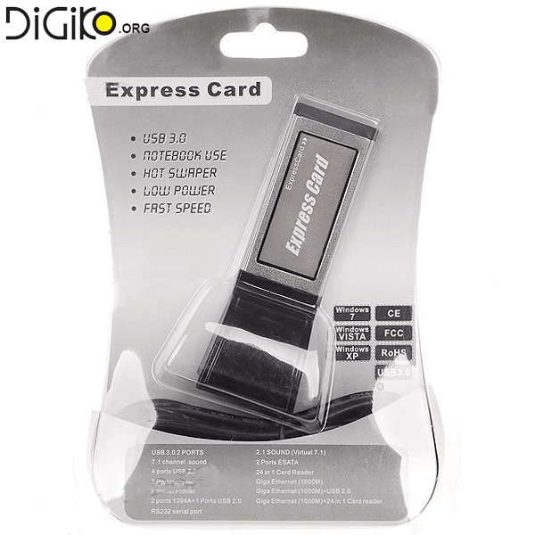 تبدیل PCMCIA EXPRESS به USB 3