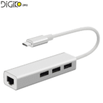 تبدیل Type-c به USB و LAN مارک بیاند