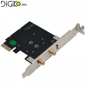 کارت تبدیل بیسیم PCI-E به M.2