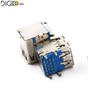 سوکت تعمیری دوبل مادگی USB 3.0