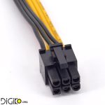 تبدیل برق 8 پین ماده به دو 6 پین نری