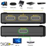 سوئیچ 3 در 1 HDMI دایهارد