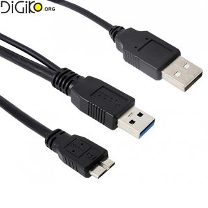کابل هارد اکسترنال USB3.0 با برق کمکی