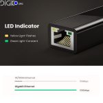 تبدیل USB 3.0 به LAN مارک فرانت