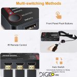 سوئیچ 5 پورت 2.0 HDMI مارک فرانت 4K