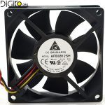 فن 8 در8 در 2.5 12 ولت 510 میلی امپر بلبرینگی