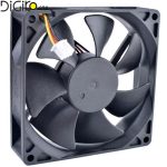 فن 9 در 9 در2.5 12 ولت 130 میلی امپر بلبرینگی