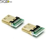 سوکت تعمیری مینی HDMI نری بدون کاور