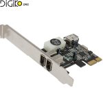 کارت PCI EXPRESS 1394 با سرعت 600 Mbps