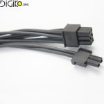 تبدیل برق 8 پین ماده به 2+6 پین نری