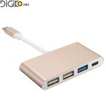 هاب USB با پورت تایپ سی