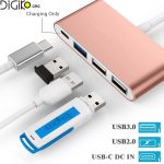 هاب USB با پورت تایپ سی