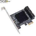 کارت 6 پورت 3.0 SATA برند گریت