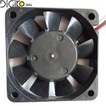 فن 6 در 6 در 1.5 12 ولت 210 میلی امپر بلبرینگی